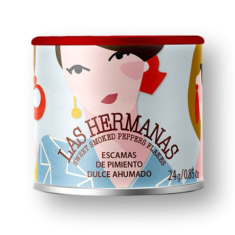 Las Hermanas Sweet Paprika Flakes DOP 24gm