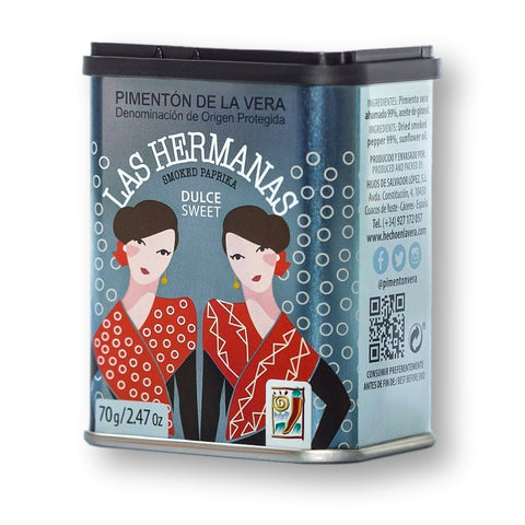 Las Hermanas Paprika 70gm Tin