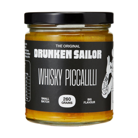 Drunken Sailor Whisky Piccalilli 260g