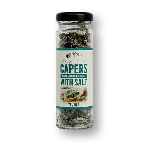 Chef's Choice Capers Non Pareilles in Salt 75gm