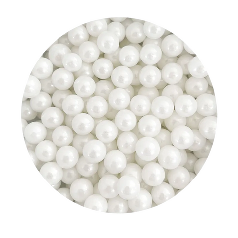 Pearl White Cachous Sprinkles 100g