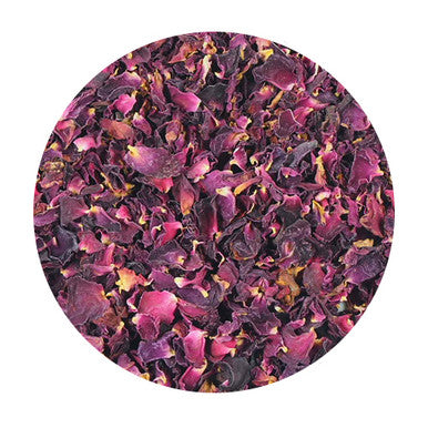 Dried Red Rose Petals