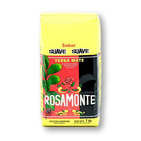 RosaMonte Yerba Mate Suave Tea 1kg