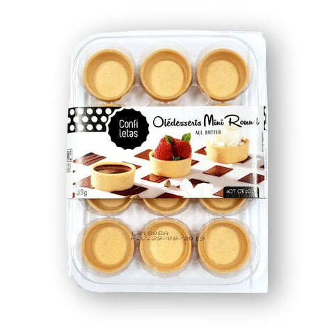 Confiletas Pastry Tart Cases 12 Pack