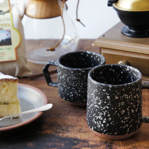 Chips Japan Stack Mug 280ml - Splash Black