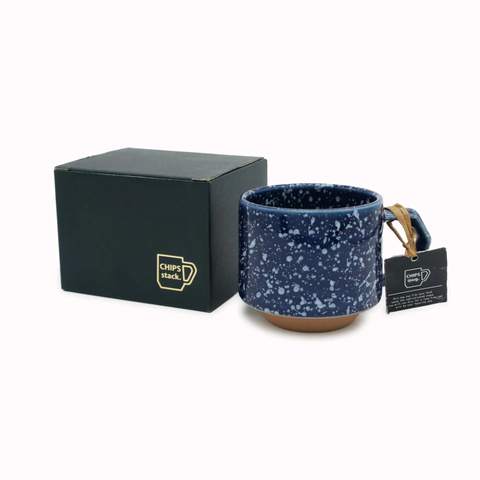 Chips Japan Stack Mug 280ml - Splash Navy