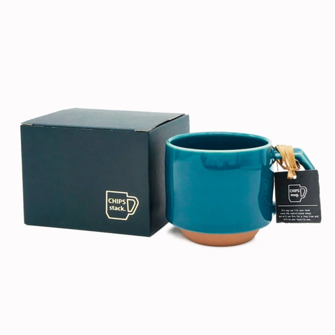 Chips Japan Stack Mug 280ml - Teal