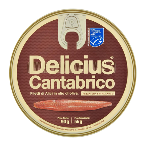 Cantabrian Anchovies in Olive Oil 90g