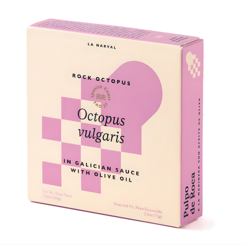 Conservas La Narval Special Selection: Rock Octopus in Galician Sauce 110g