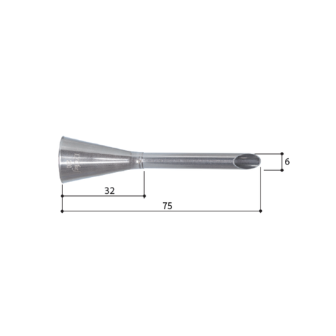 Loyal Bismark Injection Piping Tip No.230