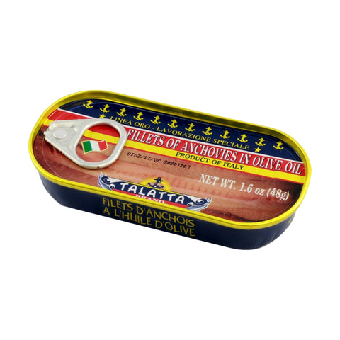 Talatta Italian Anchovy Fillets in Olive Oil 48gm