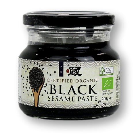 Kura Organic Black Sesame Paste 200gm