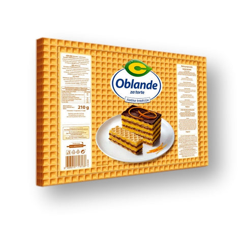 Centro Oblande Wafer Sheets 210g
