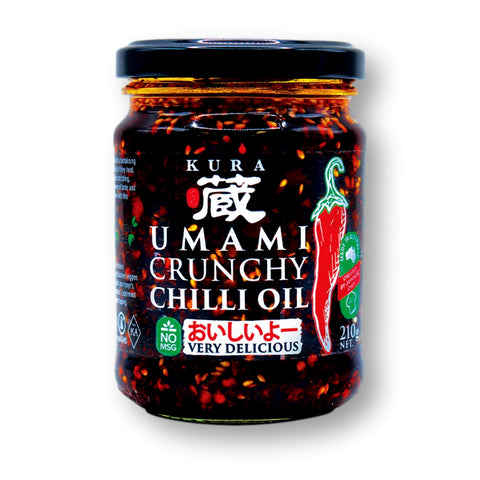 Kura Umami Chilli Oil 210g