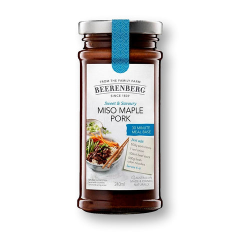 Beerenberg Miso Maple Pork Base 240ml