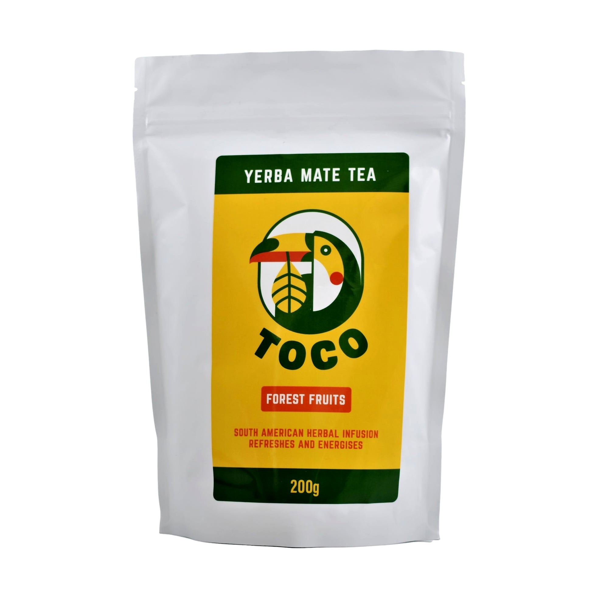 Toco Yerba Mate Tea Forest Fruits 200gm – The Red Spoon Company