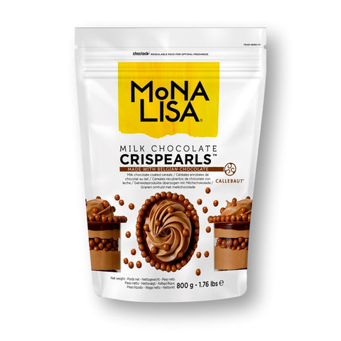 Mona Lisa Milk Chocolate Crispearls