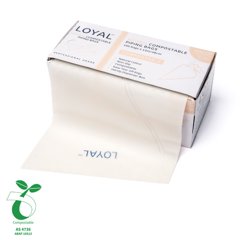 Loyal Compostable Piping Bags 100Pk