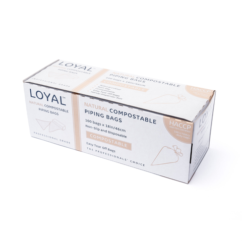 Loyal Compostable Piping Bags 100Pk