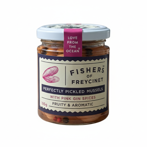 Freycinet Pickled Mussels - Pink Gin Spices