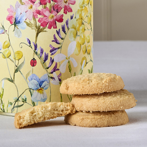 Clotted Cream & Lemon Shortbread – Wildflower Tube 200g