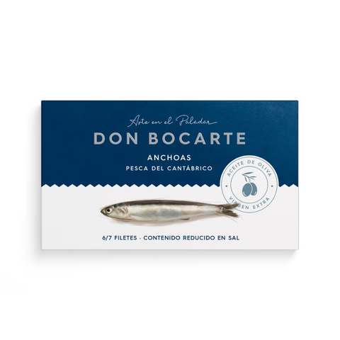 Don Bocarte Cantabrian Anchovies in Olive Oil 48g