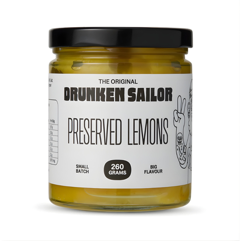 Drunken Sailor Preserved Lemons 260g