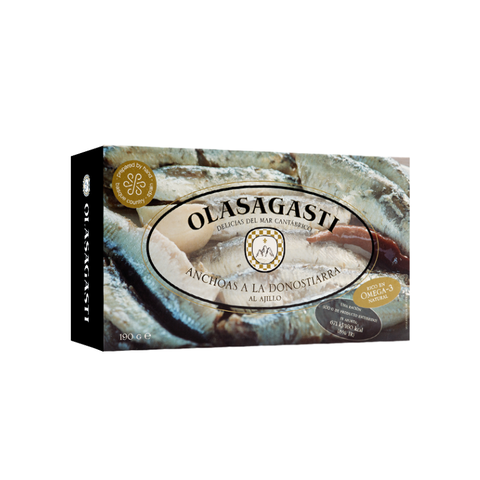 Olasagasti Garlic Anchovies 190g