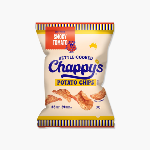 Chappy’s Potato Chips 80g | Artisan Kettle-Cooked Aussie Snacks