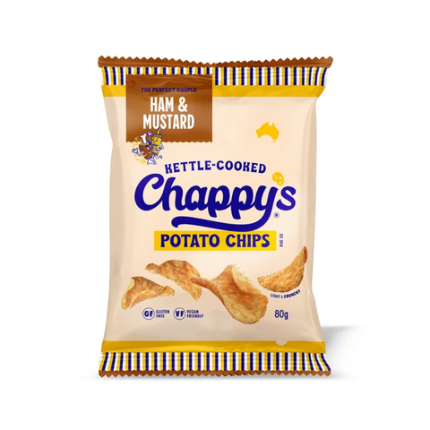Chappy’s Potato Chips 80g | Artisan Kettle-Cooked Aussie Snacks