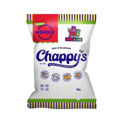 Chappy’s Potato Chips 80g | Artisan Kettle-Cooked Aussie Snacks