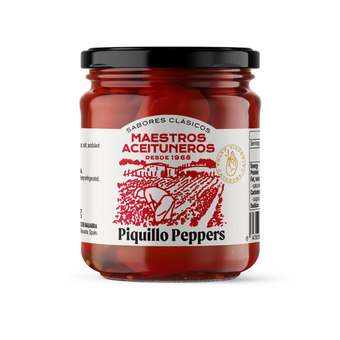 Maestros Aceituneros Piquillo Peppers 350g