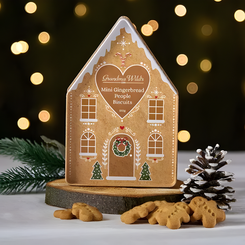 Gingerbread House Tin 150g