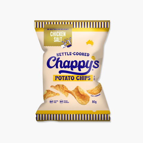 Chappy’s Potato Chips 80g | Artisan Kettle-Cooked Aussie Snacks