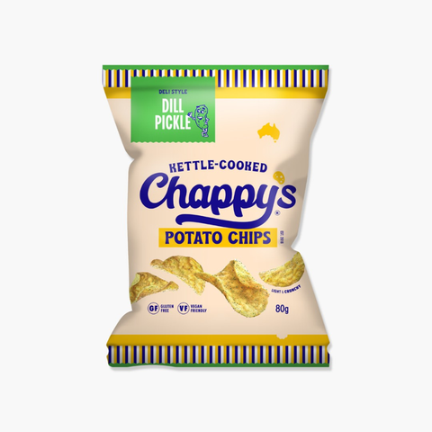 Chappy’s Potato Chips 80g | Artisan Kettle-Cooked Aussie Snacks