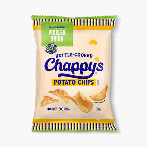 Chappy’s Potato Chips 80g | Artisan Kettle-Cooked Aussie Snacks