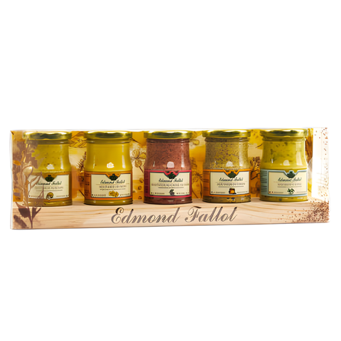 Edmond Fallot Mustard Gift Set - 5 Pack
