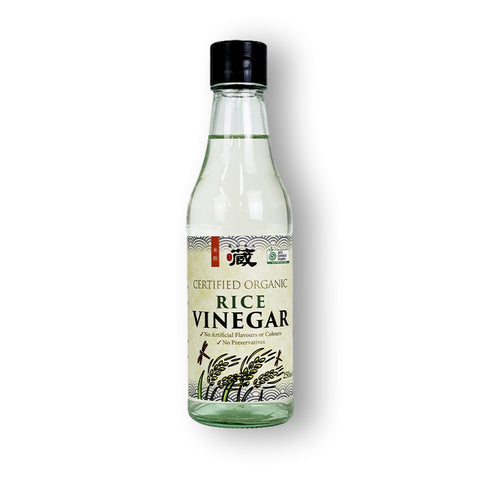 Kura Certified Organic White Rice Wine Vinegar 250ml