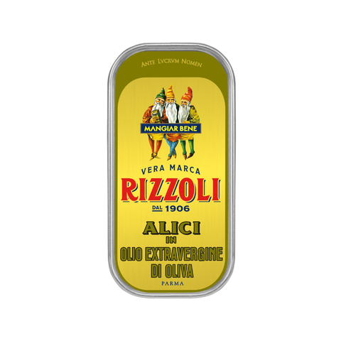 Rizzoli Anchovy Fillets in Extra Virgin Olive Oil