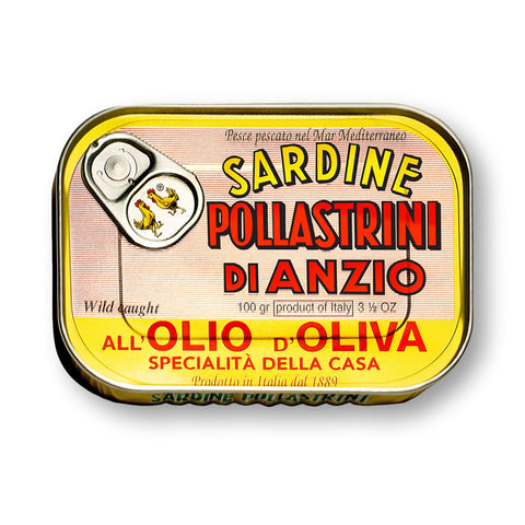 Pollastrini Sardines 100gm