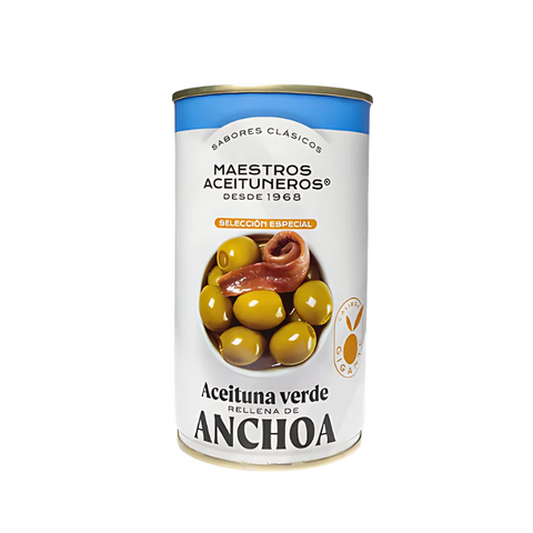Maestros Anchovy Stuffed Manzanilla Olives 350g