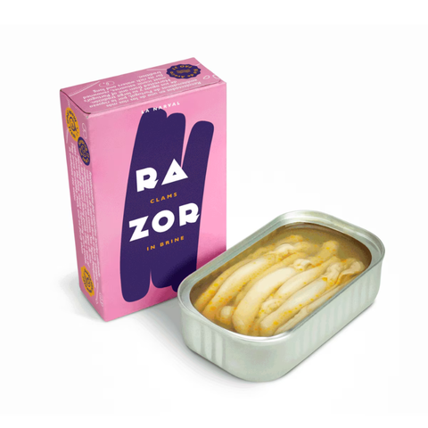 Conservas La Narval Razor Clams in Brine 110g