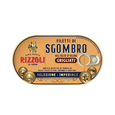 Rizzoli Grilled Mackerel Fillets in Olive Oil